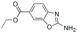 6-Benzoxazolecarboxylicacid,2-amino-,ethylester(9CI),128618-36-0,结构式