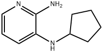 3-N-Cyclopentylpyridine-2,3-diamine Structure