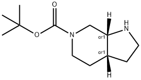6H-Pyrrolo[2,3-c]pyridine-6-carboxylic acid, octahydro-, 1,1-dimethylethyl ester, (3aR,7aR)-rel- Structure