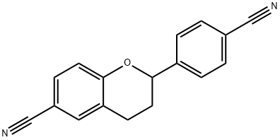 4',6-dicyanoflavan Structure