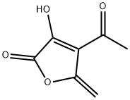 2(5H)-Furanone, 4-acetyl-3-hydroxy-5-methylene- (9CI),128732-15-0,结构式