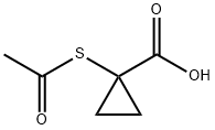 Cyclopropanecarboxylic acid, 1-(acetylthio)- (9CI),128732-54-7,结构式