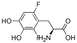 2,6-difluoro-3,4-dihydroxyphenylalanine 结构式