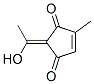 128886-98-6 4-Cyclopentene-1,3-dione, 2-(1-hydroxyethylidene)-4-methyl-, (E)- (9CI)