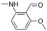 2-Methoxy-6-(MethylaMino)benzaldehyde 结构式