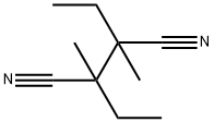 2,3-二乙基-2,3-二甲基丁二腈,128903-20-8,结构式