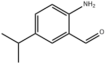 2-氨基-5-异丙基苯甲醛 结构式
