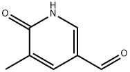 6-hydroxy-5-methylnicotinaldehyde Struktur