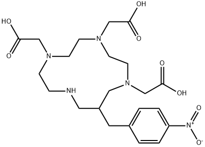 128924-92-5 12(4-nitrobenzyl)-1,4,7,10-tetraazacyclotridecane-1,4,7-triacetic acid