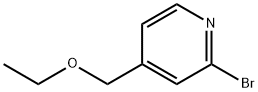2-Bromo-4-ethoxymethyl-pyridine Struktur