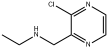 (3-Chloro-pyrazin-2-ylmethyl)-ethyl-amine Struktur