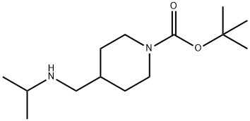tert-butyl 4-((isopropylamino)methyl)piperidine-1-carboxylate|4-[[(1-甲基乙基)氨基]甲基]-1-哌啶甲酸叔丁酯