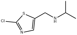 (2-Chloro-thiazol-5-ylmethyl)-isopropyl-amine 化学構造式