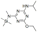 6-Ethoxy-4-isopropylamino-2-(trimethylsilylmethylamino)-1,3,5-triazine Structure