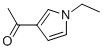 1-乙基-3-乙酰基吡咯,128942-90-5,结构式