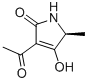 (S)-3-乙酰基-4-羟基-5-甲基-1H-吡咯-2(5H)-酮, 128948-45-8, 结构式