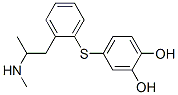 128959-11-5 4-[2-(2-methylaminopropyl)phenyl]sulfanylbenzene-1,2-diol