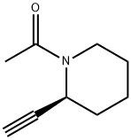 Piperidine,1-acetyl-2-ethynyl-,(S)- Structure