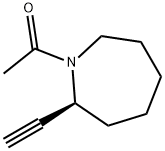 1H-Azepine, 1-acetyl-2-ethynylhexahydro-, (S)- (9CI),128960-06-5,结构式