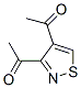 Ethanone, 1,1-(3,4-isothiazolediyl)bis- (9CI) Structure