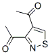 Ethanone, 1,1-(3,4-isothiazolediyl)bis- (9CI) 化学構造式