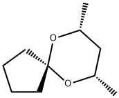 6,10-Dioxaspiro[4.5]decane,7,9-dimethyl-,(7R-trans)-(9CI) 化学構造式