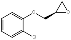 (R)-2-((2-CHLOROPHENOXY)METHYL)OXIRANE 化学構造式