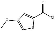 2-Thiophenecarbonyl chloride, 4-methoxy- (9CI) Structure