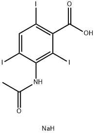 sodium acetrizoate Structure