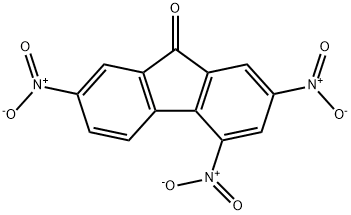 2,4,7-TRINITRO-9-FLUORENONE Struktur