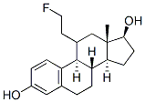 11-(2-fluoroethyl)estradiol Structure