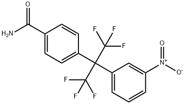 129047-59-2 2-(3-NITROPHENYL)-2-(4-CARBAMOYLPHENYL)HEXAFLLUOROPROPANE