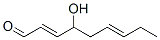 4-hydroxynona-2,6-dienal 化学構造式