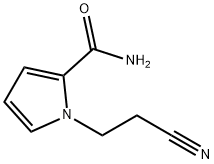 1H-Pyrrole-2-carboxamide,1-(2-cyanoethyl)-(9CI) Structure