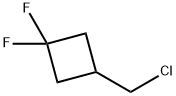 3-(Chloromethyl)-1,1-difluorocyclobutane,1290625-58-9,结构式