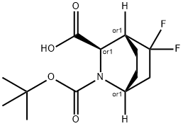 (1R,3R,4R)-Rel-2-Boc-5,5-difluoro-2-azabicyclo-[2.2.2]octane-3-carboxylic acid