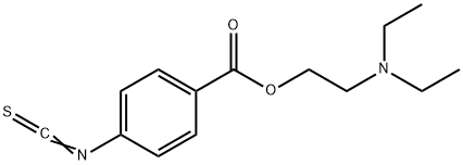 procaine isothiocyanate 化学構造式