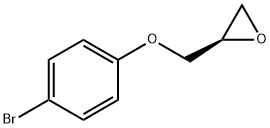 (R)-2-((4-BROMOPHENOXY)METHYL)OXIRANE,129098-56-2,结构式