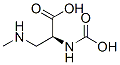 L-Alanine, N-carboxy-3-(methylamino)- (9CI) 结构式