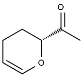 Ethanone, 1-(3,4-dihydro-2H-pyran-2-yl)-, (R)- (9CI),129137-87-7,结构式