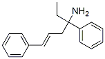 1-ETHYL-1,4-DIPHENYLBUT-3-ENYLAMINE Structure