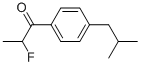 1-Propanone, 2-fluoro-1-[4-(2-methylpropyl)phenyl]- (9CI) Structure