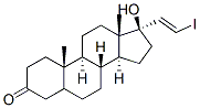 17-(2-iodovinyl)dihydrotestosterone Structure