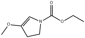 1H-Pyrrole-1-carboxylic  acid,  2,3-dihydro-4-methoxy-,  ethyl  ester  (9CI) 结构式