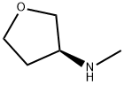 (S)-Methyl-(tetrahydro-furan-3-yl)-amine Structure