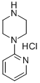 1-(2-ピリジル)ピペラジン 一塩酸塩 化学構造式