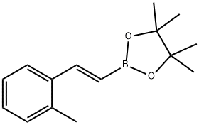 2-甲基苯乙烯硼酸频哪醇酯 结构式