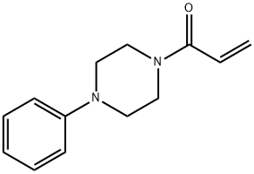 N-acryloyl-N'-phenylpiperazine Structure
