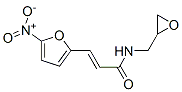 N-(2,3-epoxypropyl)-3-(5-nitrofuran-2-yl)-propenamide 结构式