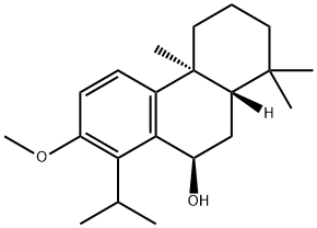 9-Phenanthrenol, 1,2,3,4,4a,9,10,10a-octahydro-7-methoxy-1,1,4a-trimethyl-8-(1-methylethyl)-, (4aS,9R,10aS)- 结构式